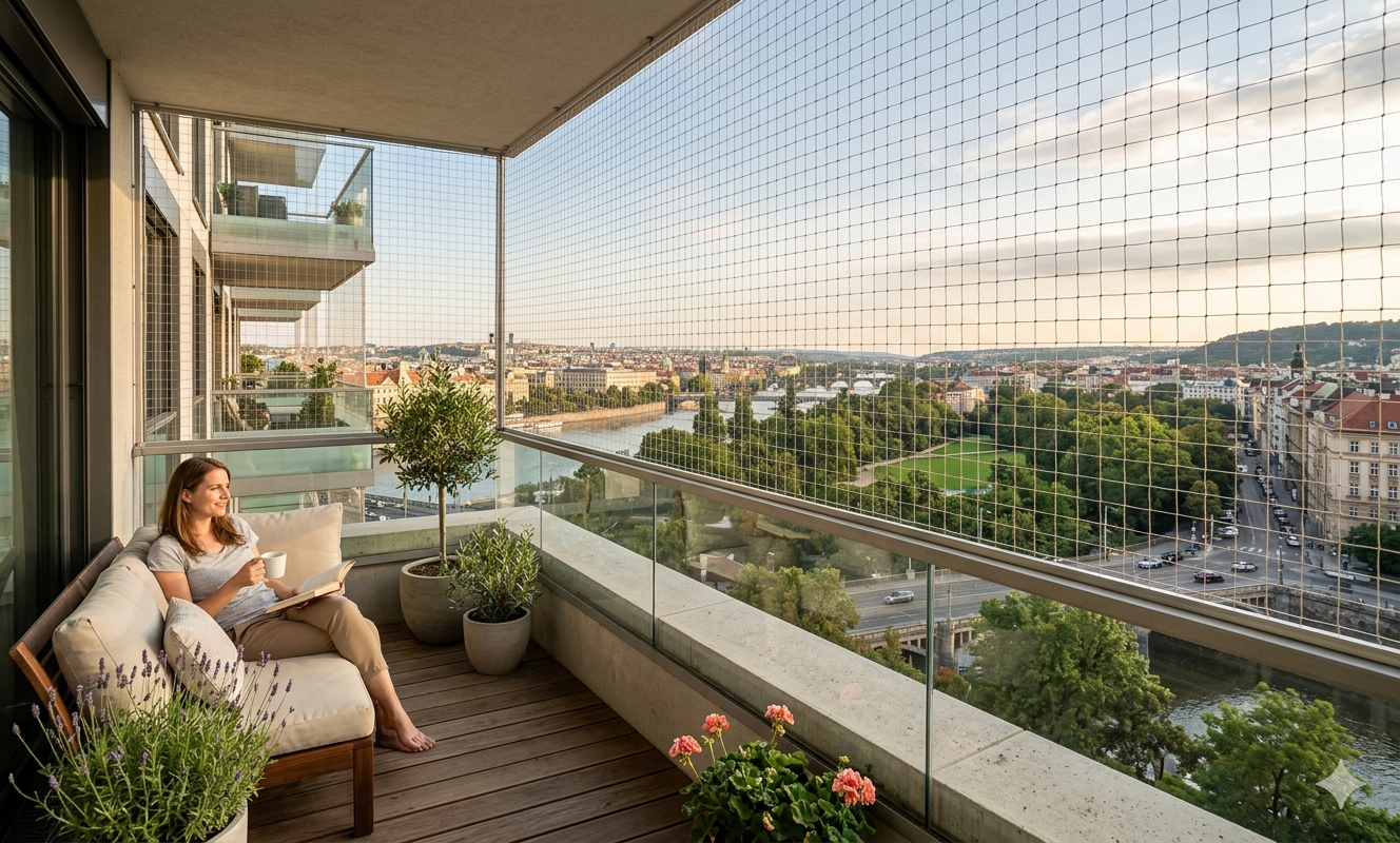 Balcony Safety Nets installation in Madhapur, Hyderabad