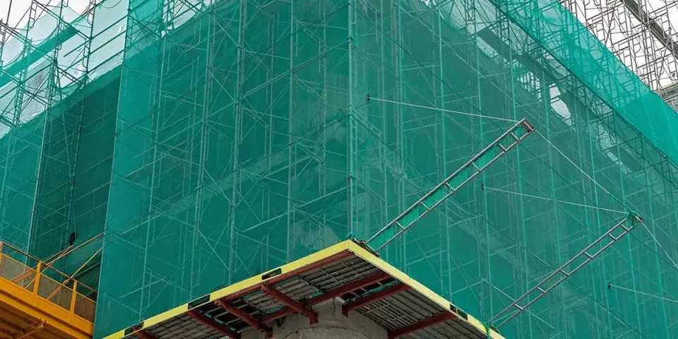 Close-up net detail — Madhapur