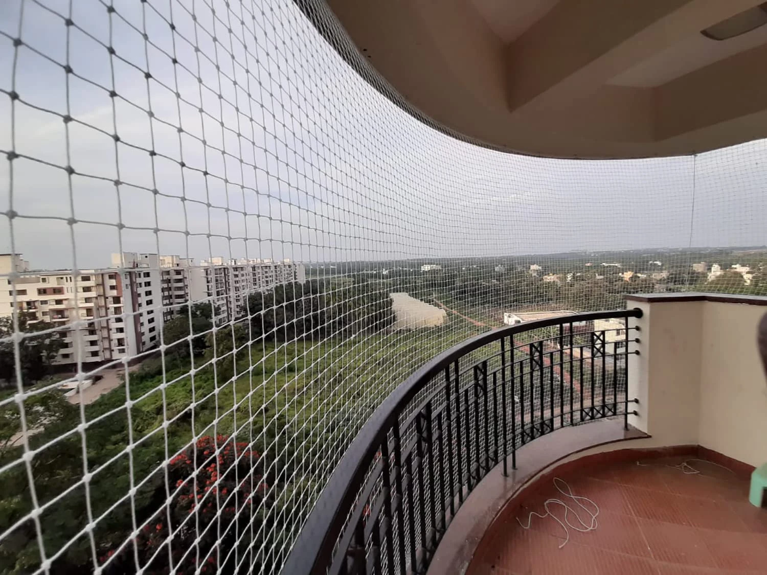 Close-up net detail — Madhapur